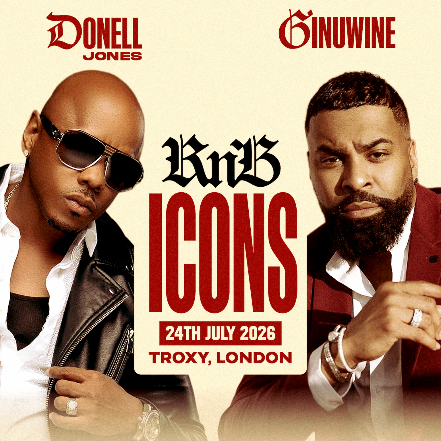 Logo de l'événement Donell Jones & Ginuwine
