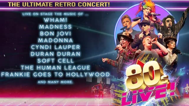 Logo de l'événement 80'S LIVE