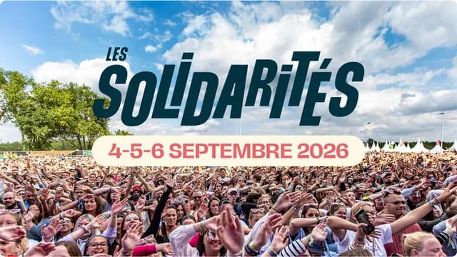 Logo de l'événement Les Solidarités 2026 | Vendredi - Parking Festivaliers