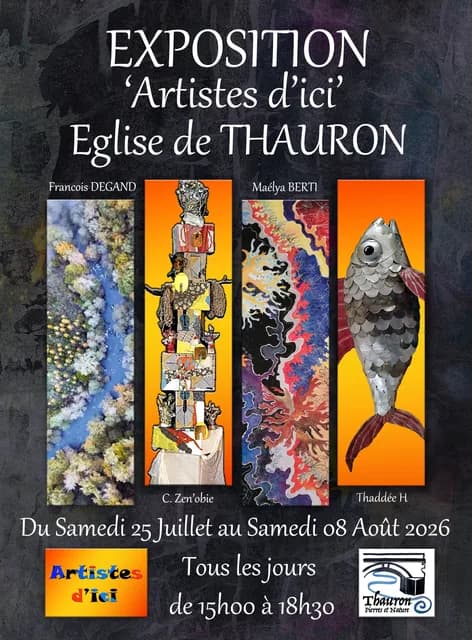 Logo de l'événement Exposition des "artistes d'ici"
