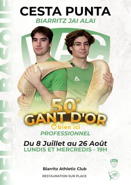Logo de l'événement Pelote basque - Cesta Punta Gant d'Or - Master 1 SIS Sécurité - Finale