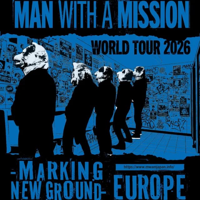 Logo de l'événement MAN WITH A MISSION EUROPE & SOUTH AMERICA VIP Tickets