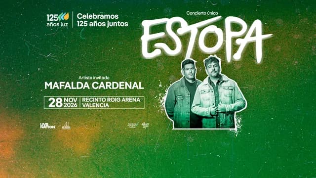 Logo de l'événement IBERDROLA MUSIC FESTIVAL VALENCIA - CONCIERTO ESTOPA