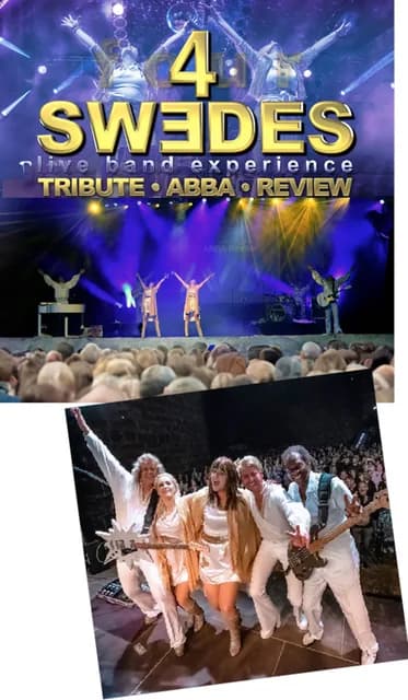 Logo de l'événement 4Swedes - Abba Tribute