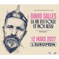 Logo de l'événement David Salles - La Vie est Folle et Moi Aussi