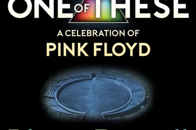 Logo de l'événement ONE OF THESE - a celebration of Pink Floyd - Live At Pompeii