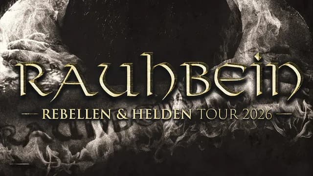 Logo de l'événement Rauhbein & special guest - Rebellen & Helden Tour 2026