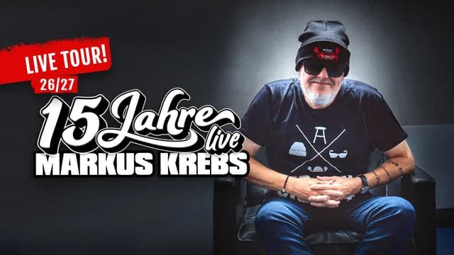 Logo de l'événement 15 Jahre Markus Krebs - Das Beste aus 6 Live-Programmen