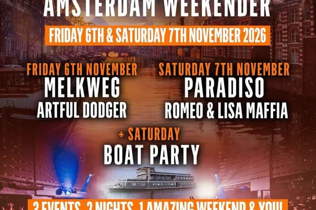 Logo de l'événement Garage Nation Amsterdam Weekender 2026