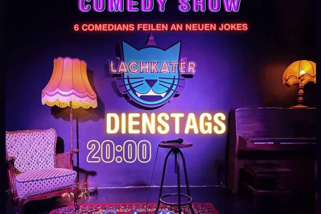 Logo de l'événement Lachkater Die Stand Up Comedy Show