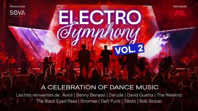 Logo de l'événement ELECTRO SYMPHONY:ORCHESTRA DANCE PARTY - ELECTRO SYMPHONY