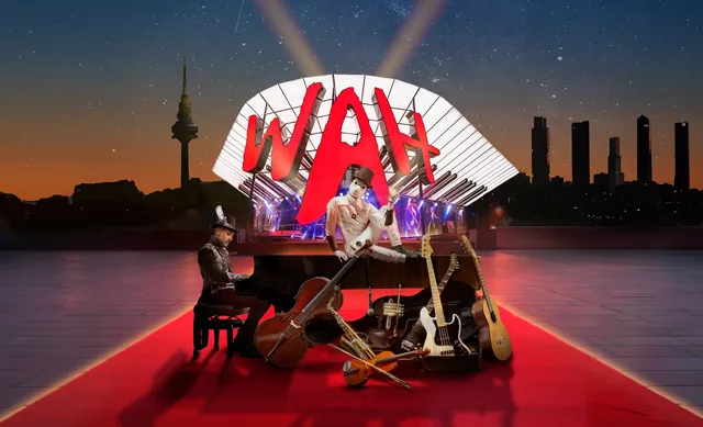 Logo WAH Show - Food, Music & Party